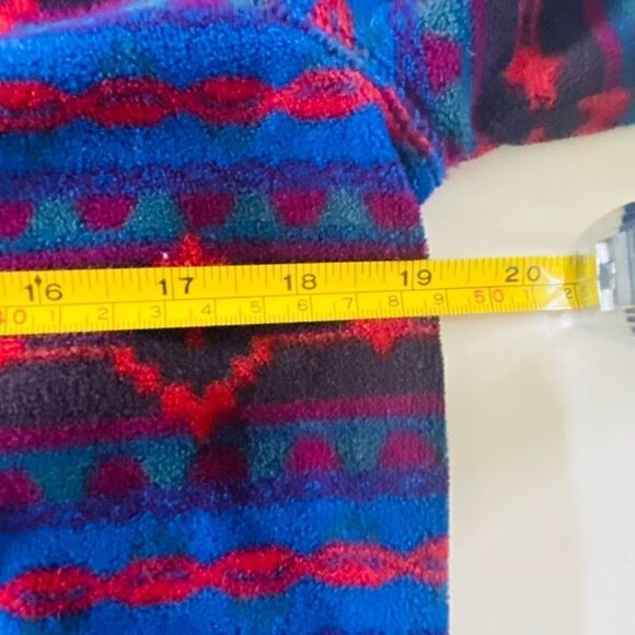 Eddie Bauer Womens Southwestern 1/4 Zip Quest Pullover Fleece Size Large - Picture 11 of 11